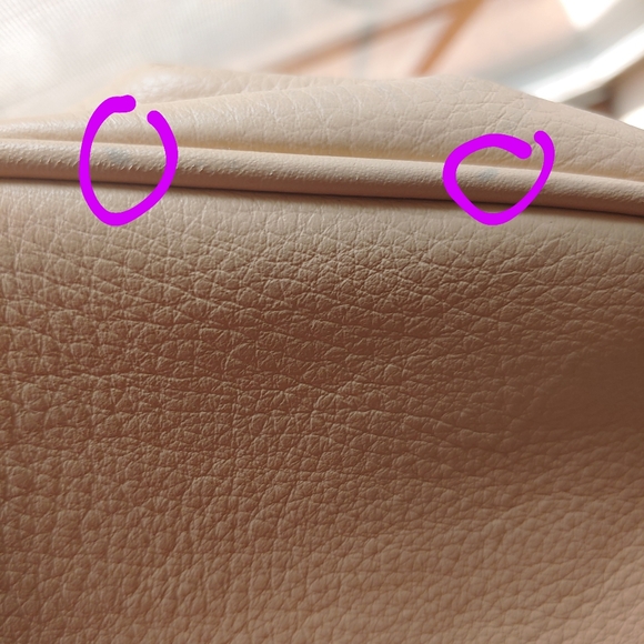 Preston&York Nude Leather Handbag - Picture 8 of 11